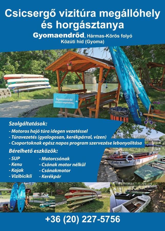 Hotel Zsuzsanna Vendeghaz Gyomaendrőd Exterior foto
